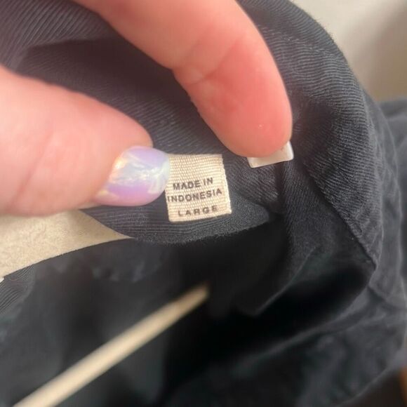 ✨BUCK MASON DRAPED TWILL S/S ONE POCKET SZ LARGE SHIRT✨ - Picture 10 of 11